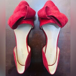 Nine West Flats with Bow Detail